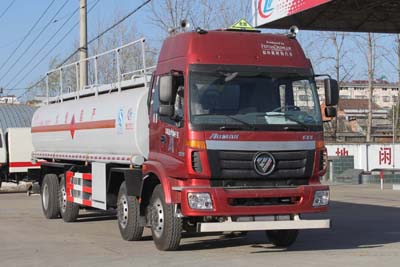 福田欧曼前四后六油罐车