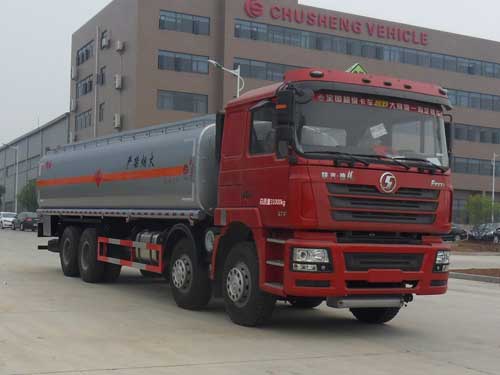 陕汽前四后八加油车